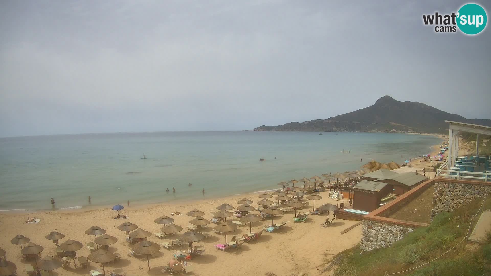 Web kamera Sardinija | Buggerru plaža San Nicolò