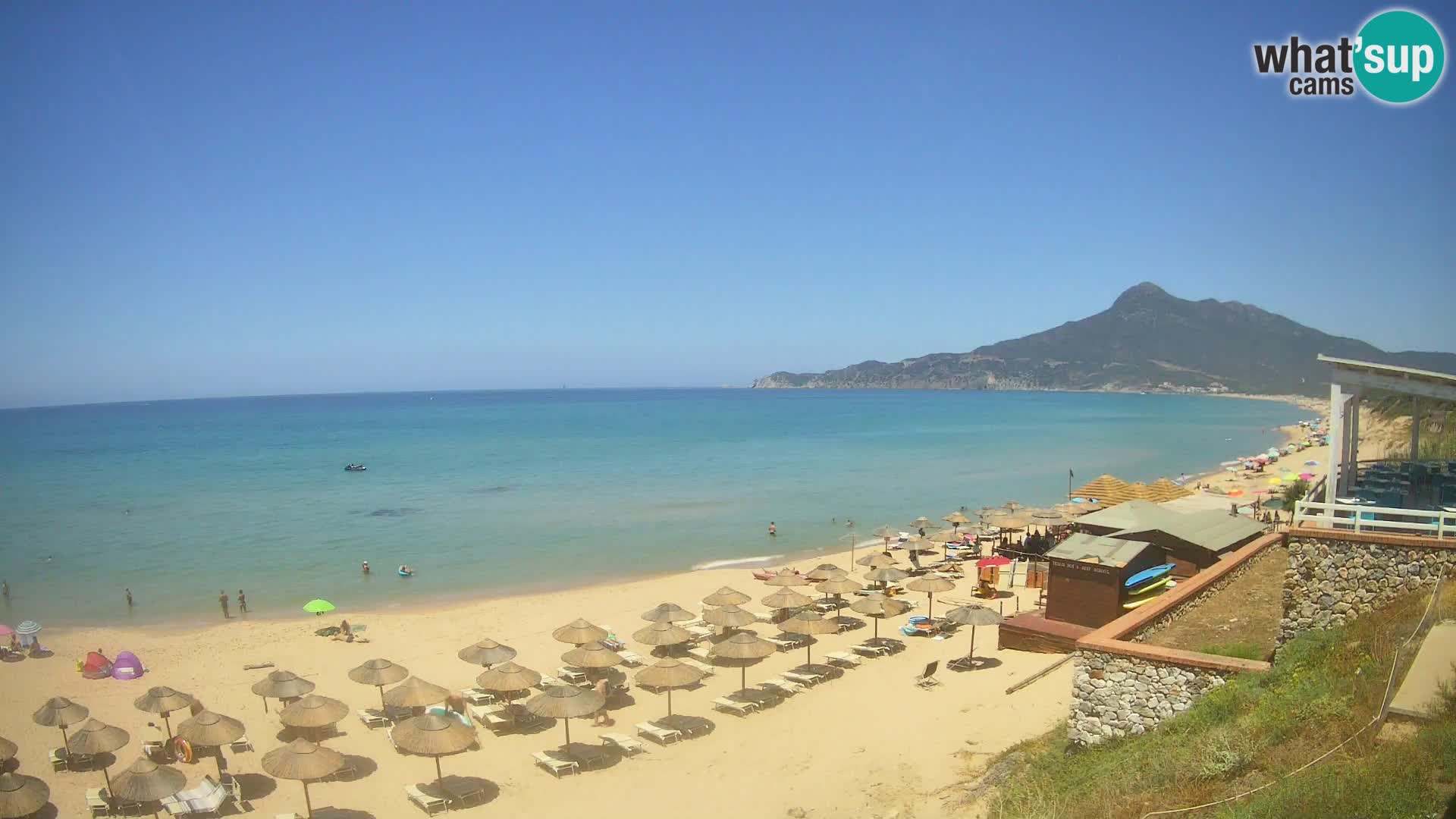 Web kamera Sardinija | Buggerru plaža San Nicolò