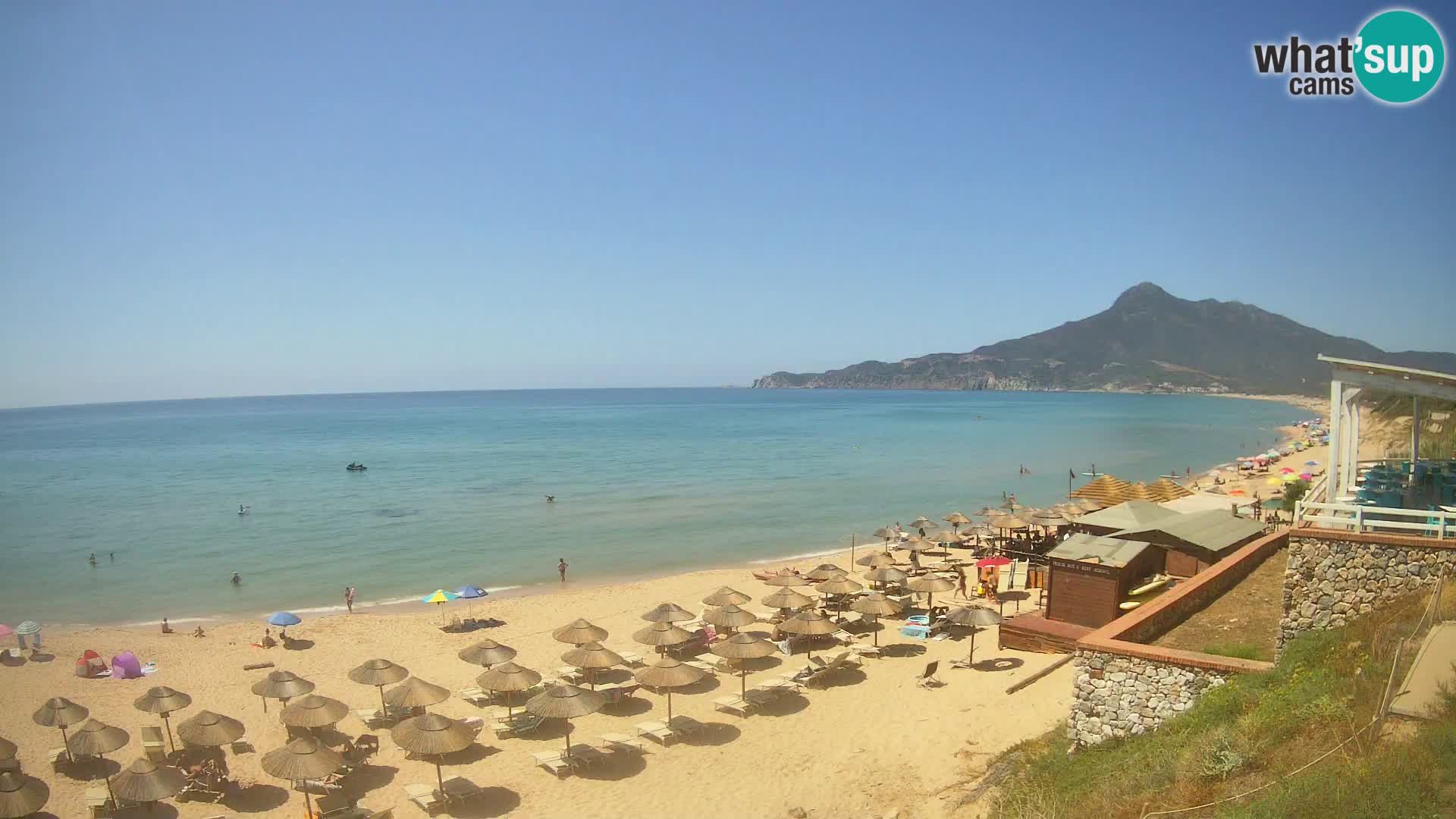 Webcam Sardinien | Buggerru San Nicolò Strand
