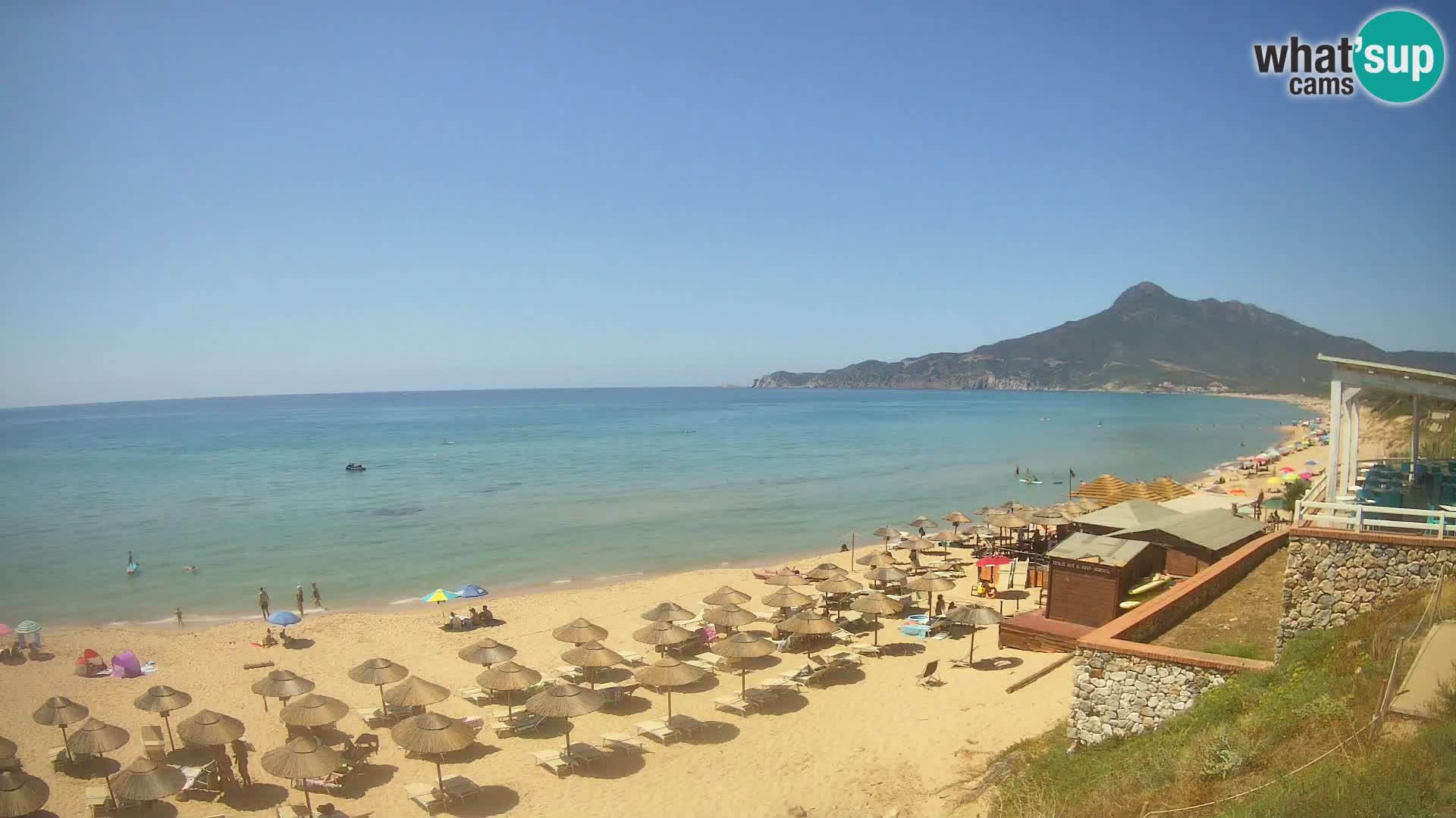 Webcam Sardaigne | Buggerru San Nicolò plage