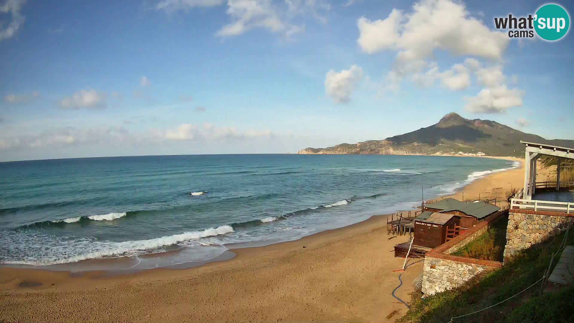 Webcam Sardinien | Buggerru San Nicolò Strand