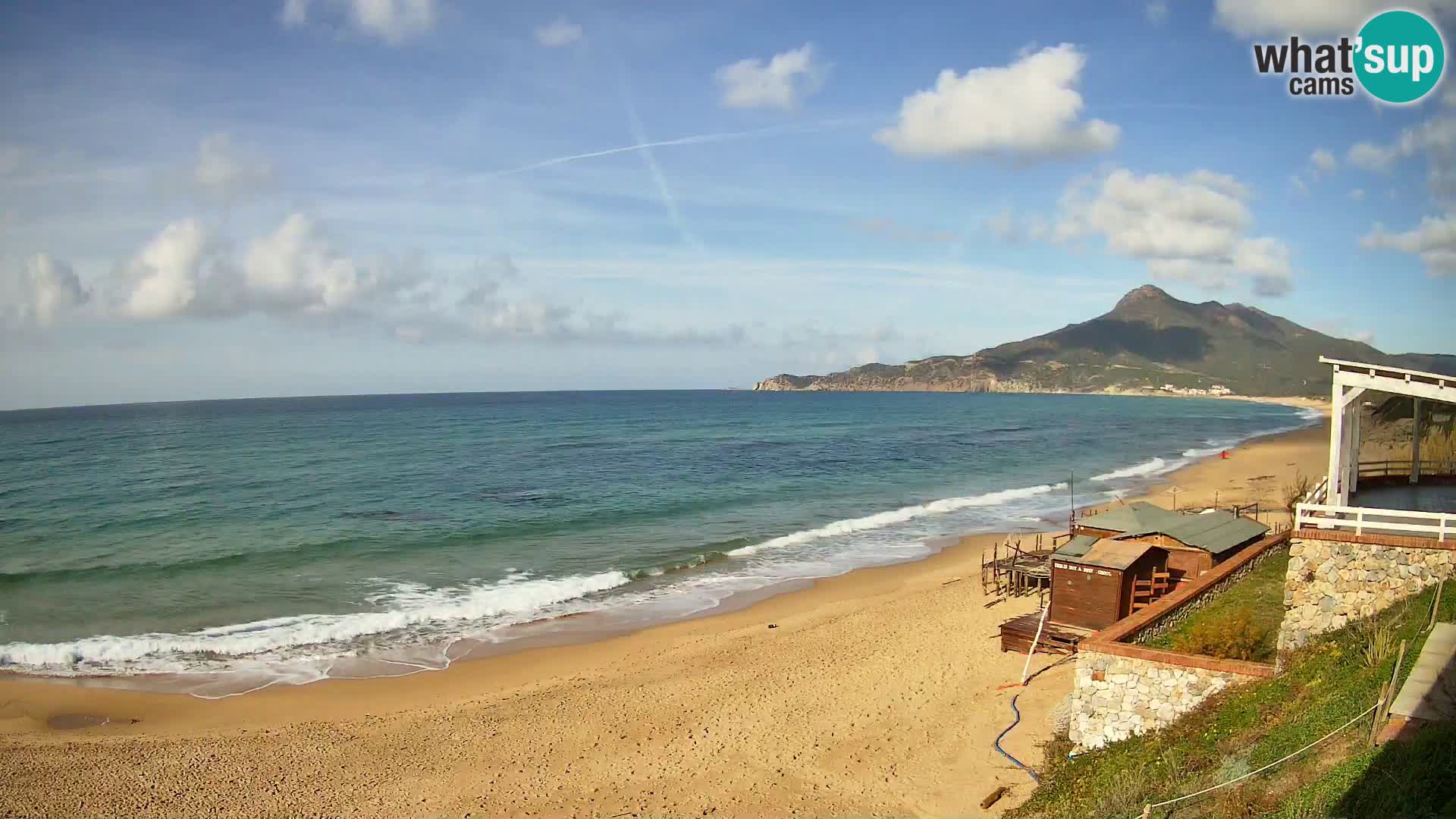 Web kamera Sardinija | Buggerru plaža San Nicolò