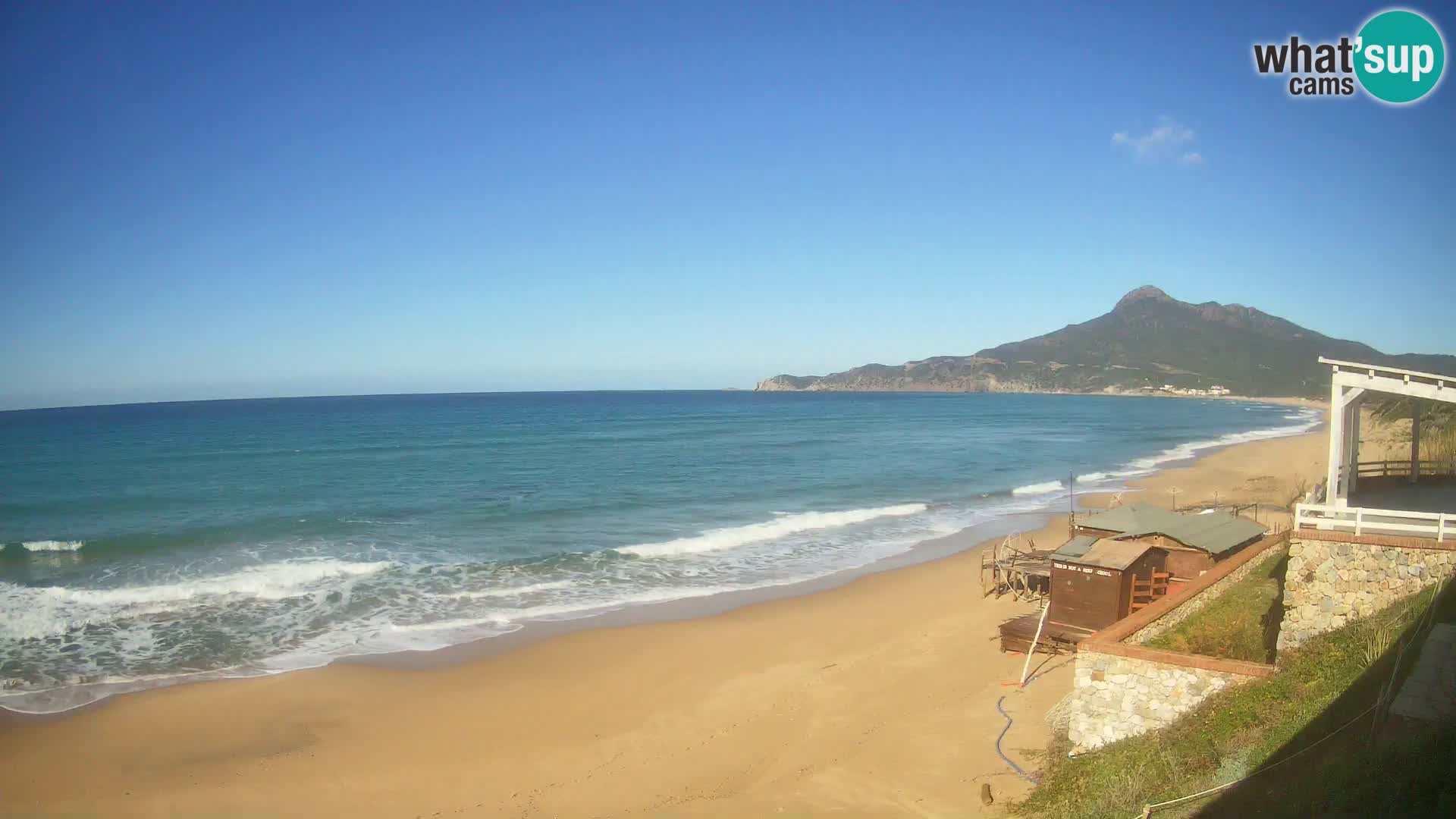 Webcam Buggerru San Nicolò beach | Sardinia