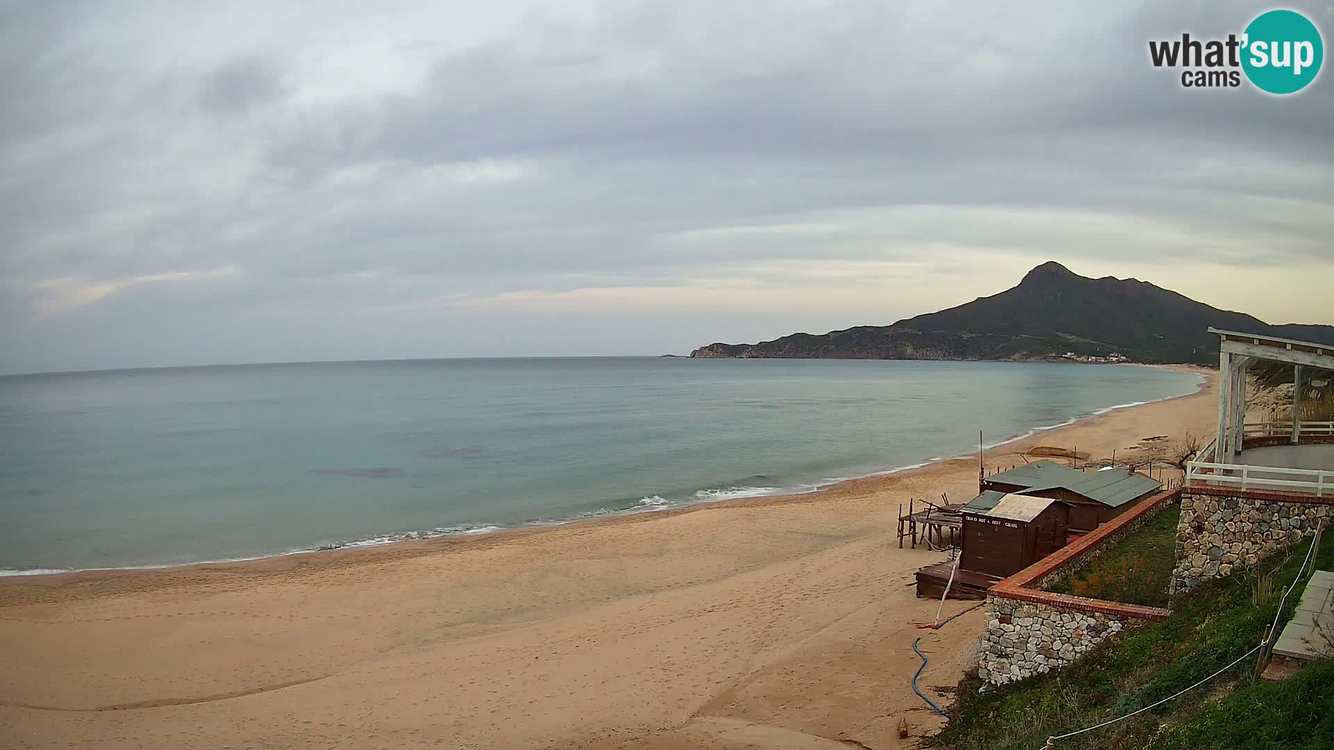 Web kamera Sardinija | Buggerru plaža San Nicolò