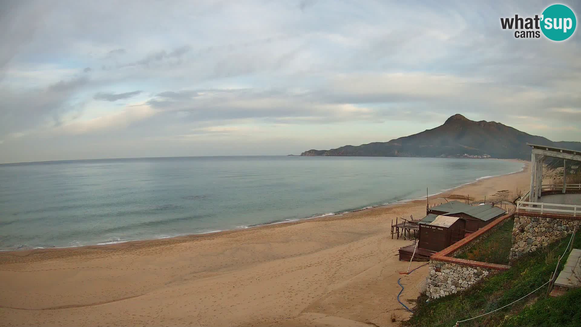 Spiaggia San Nicolò Buggerru webcam | Sardegna