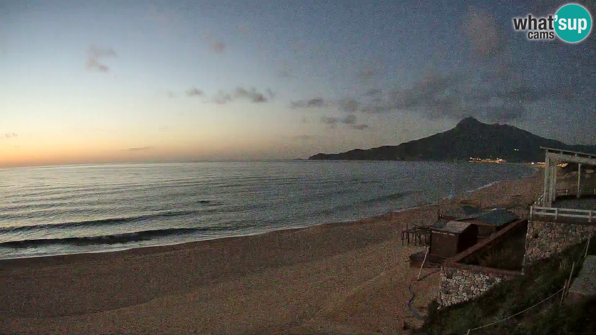 Spiaggia San Nicolò Buggerru webcam | Sardegna