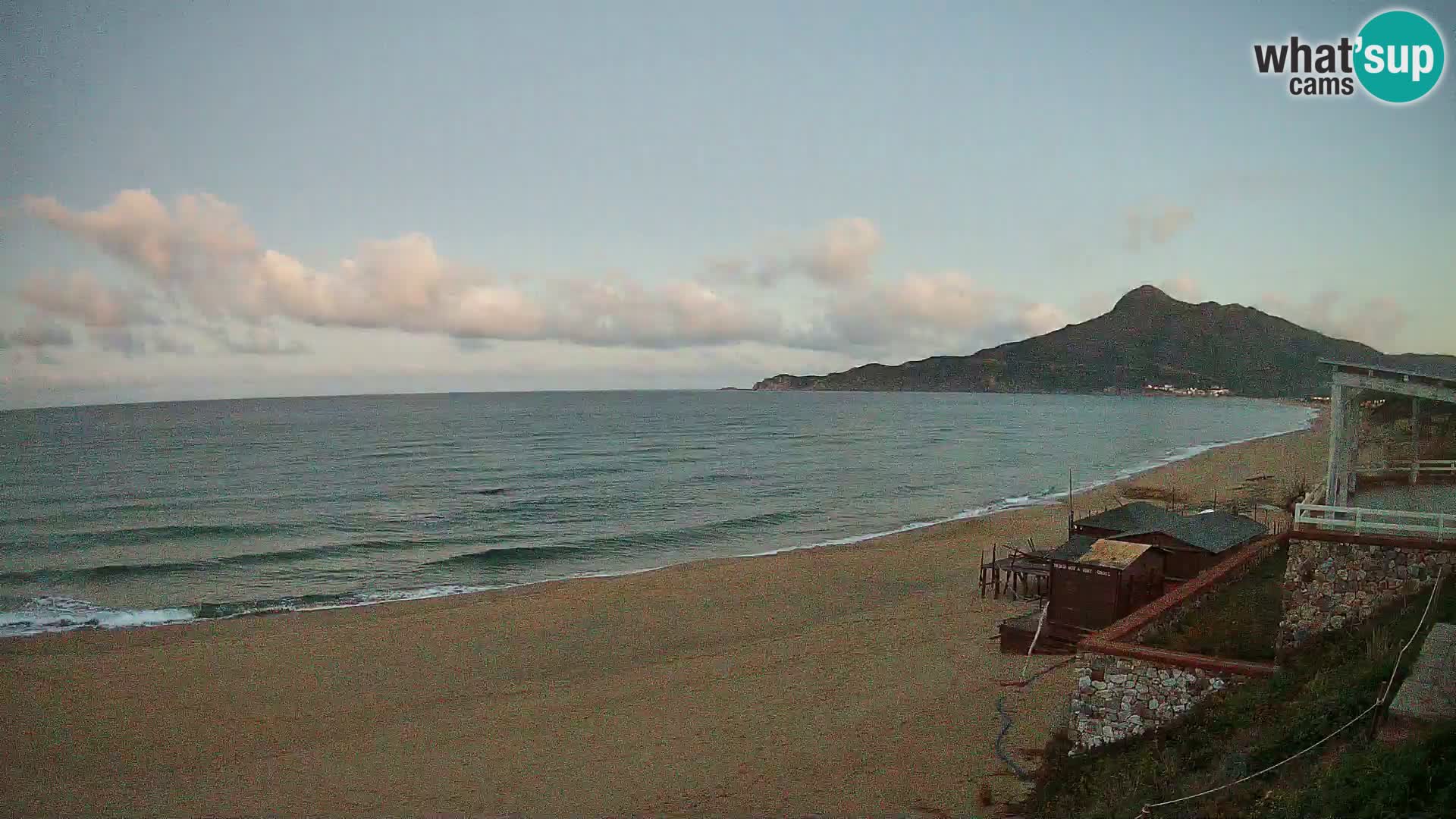 Spiaggia San Nicolò Buggerru webcam | Sardegna