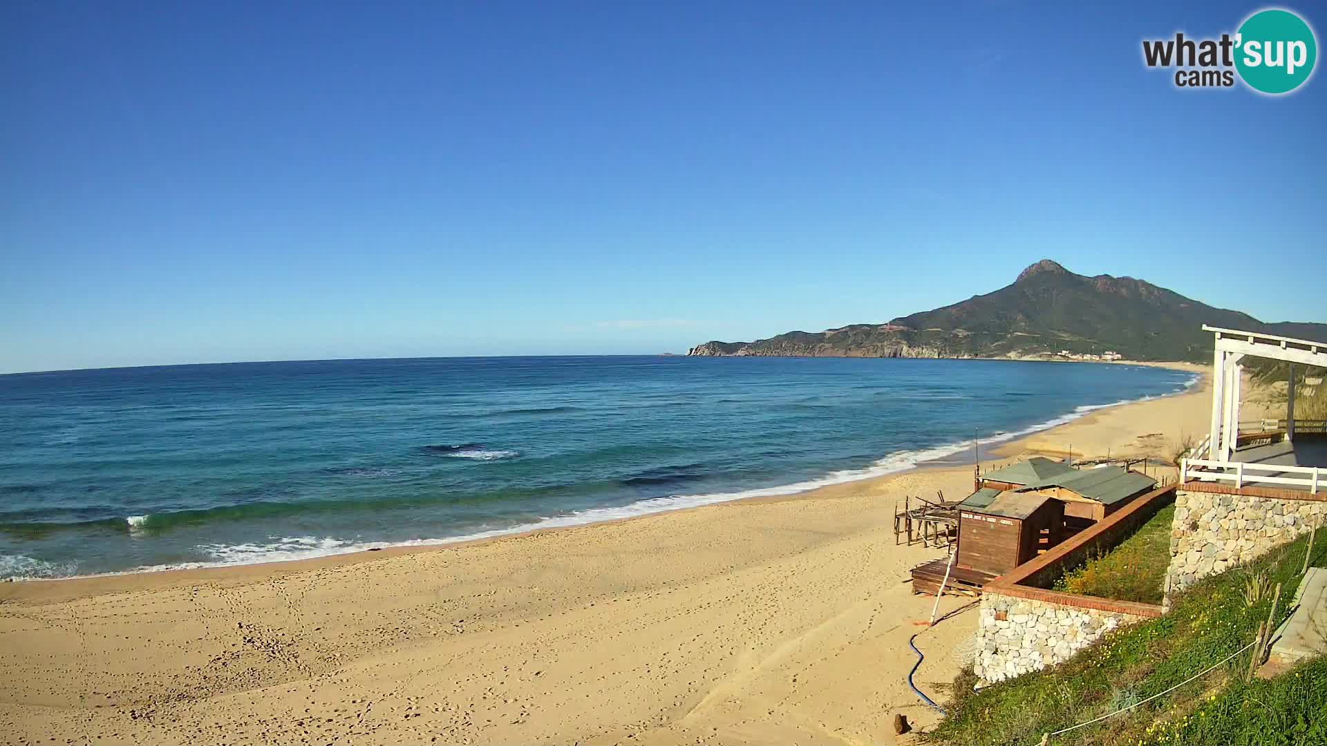 Webcam Sardaigne | Buggerru San Nicolò plage