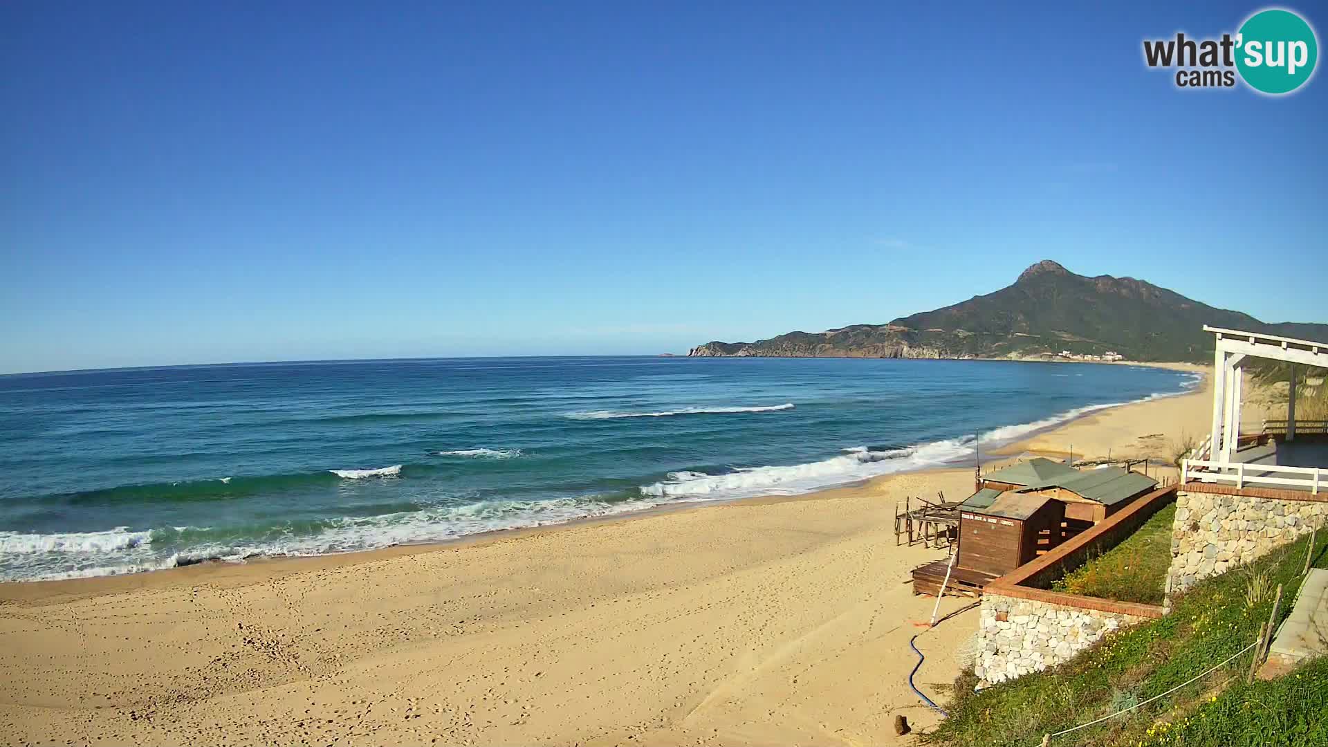 Webcam Buggerru San Nicolò beach | Sardinia