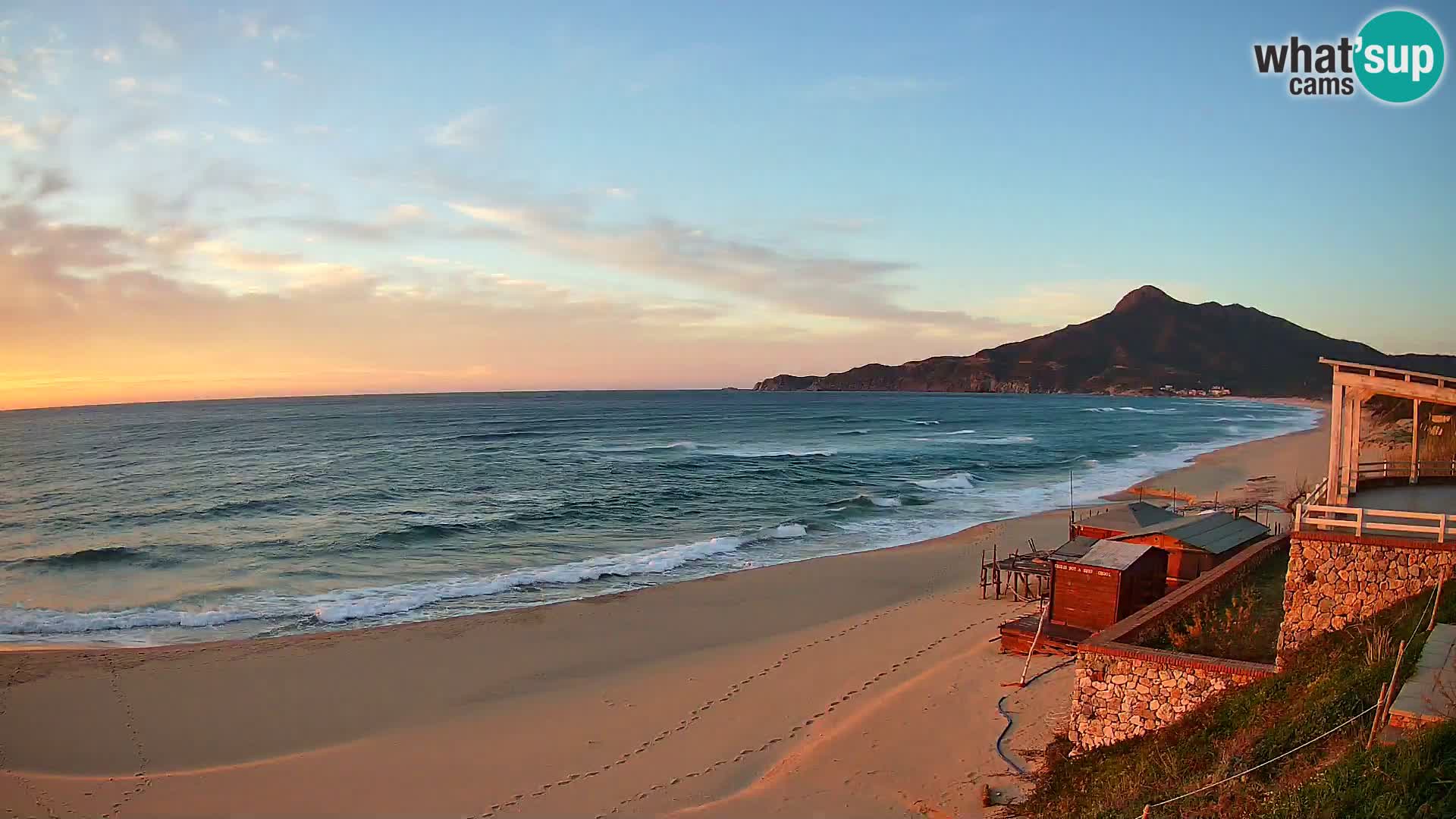 Webcam Sardinien | Buggerru San Nicolò Strand