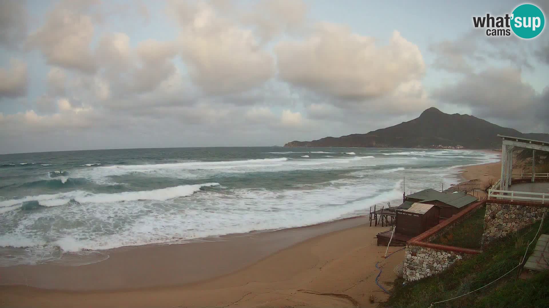 Spiaggia San Nicolò Buggerru webcam | Sardegna