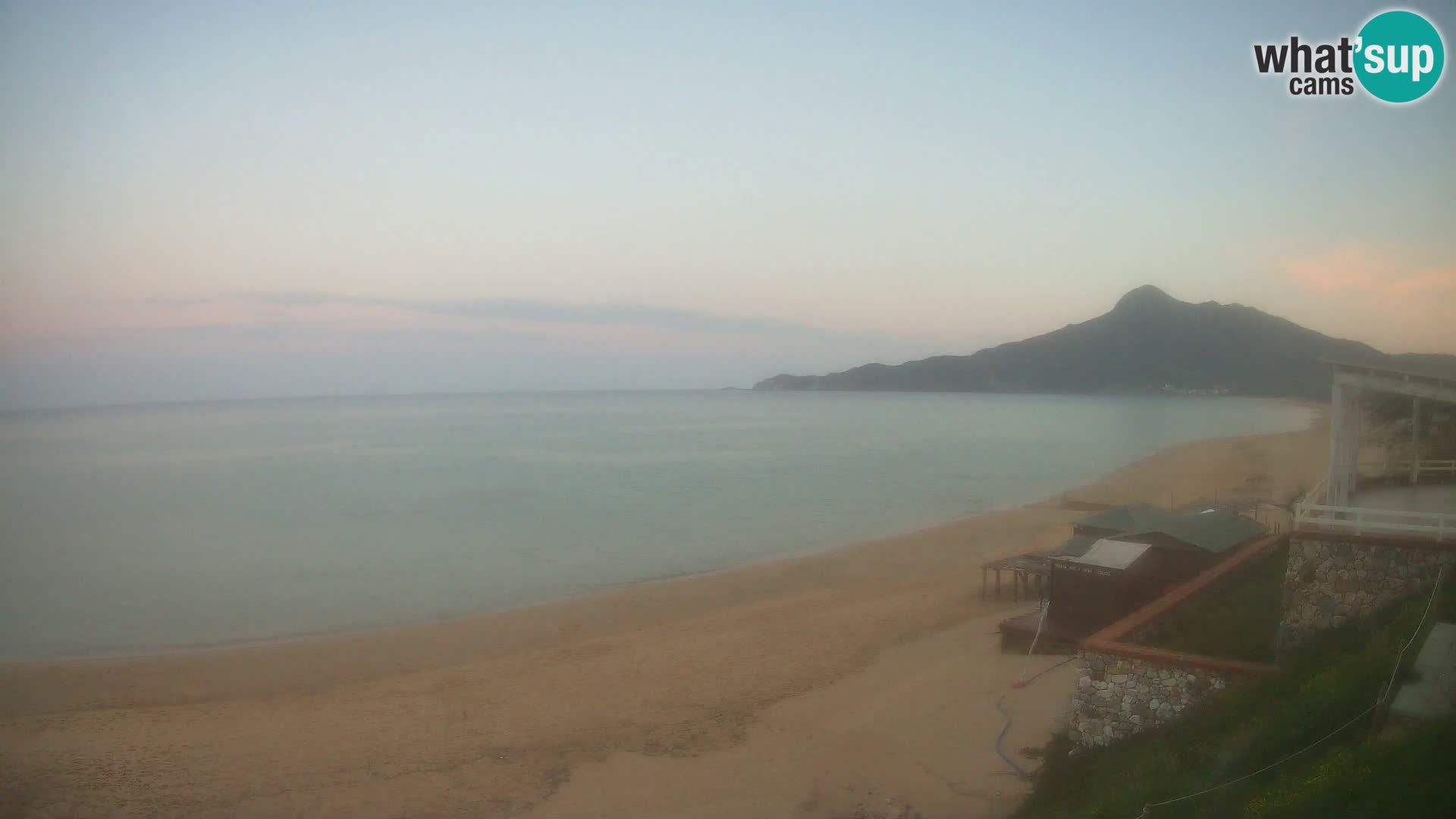 Spiaggia San Nicolò Buggerru webcam | Sardegna