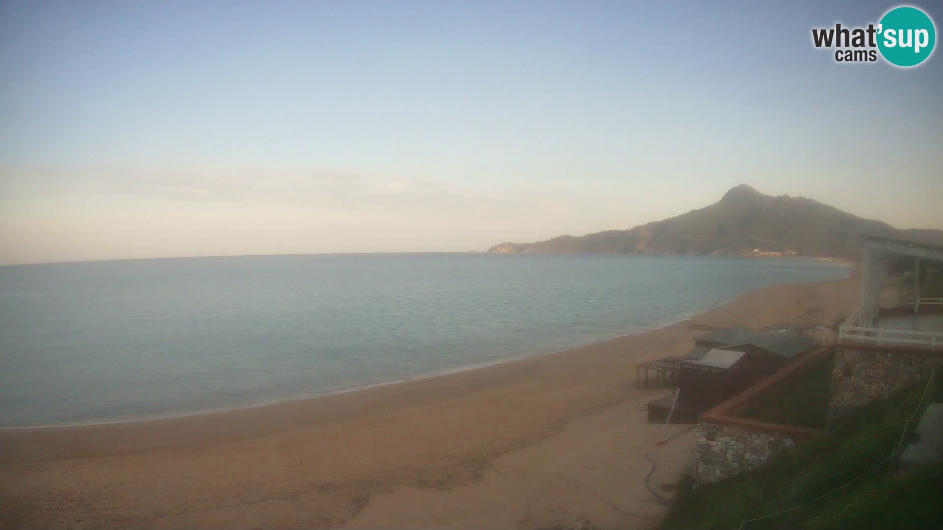 Spiaggia San Nicolò Buggerru webcam | Sardegna