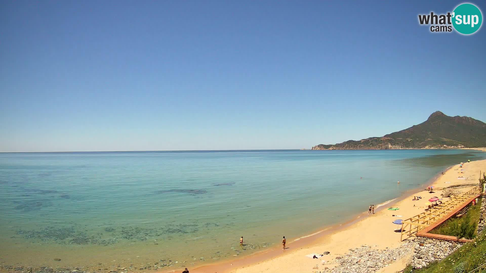 Web kamera Sardinija | Buggerru plaža San Nicolò