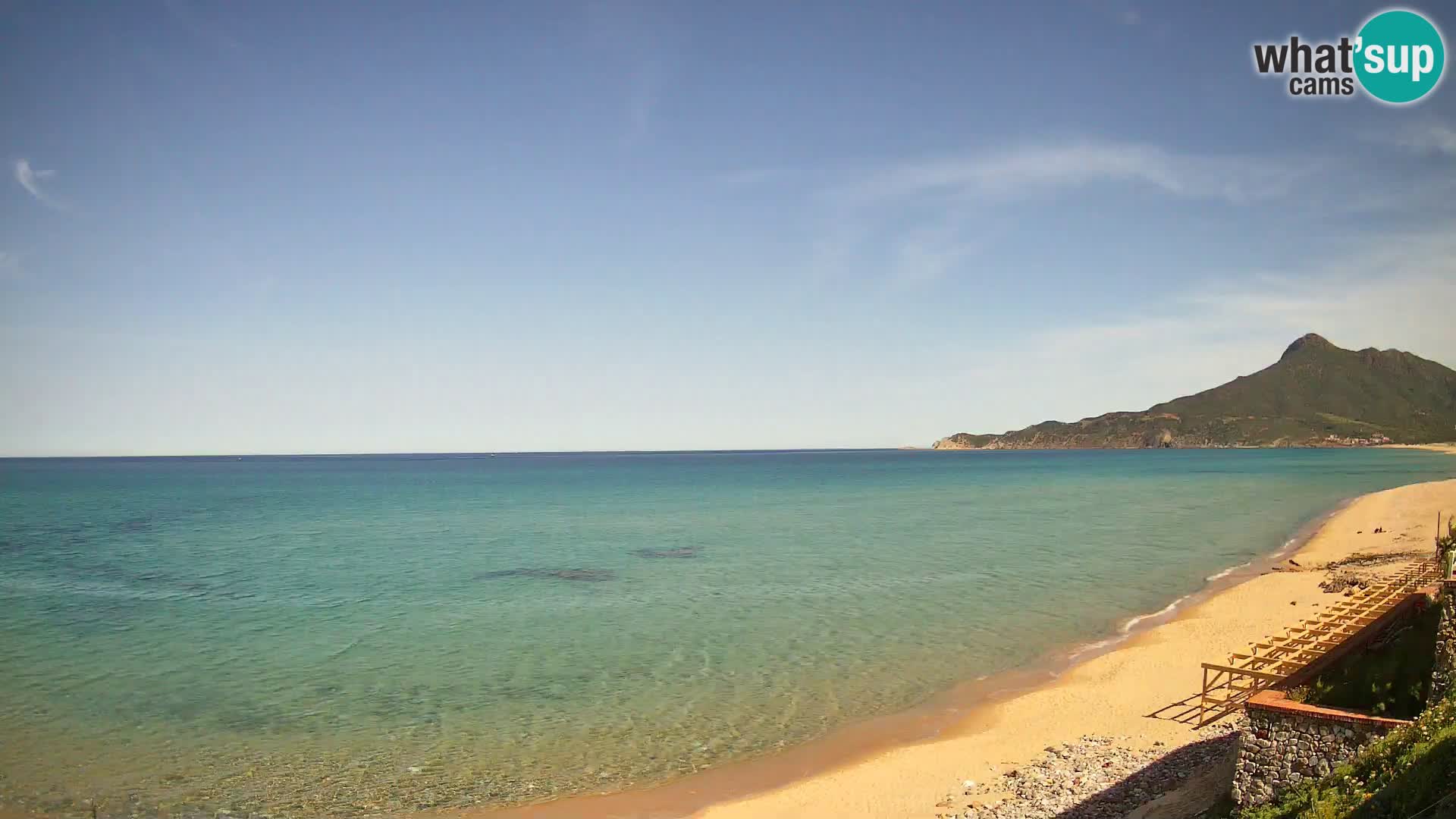 Webcam Sardinien | Buggerru San Nicolò Strand