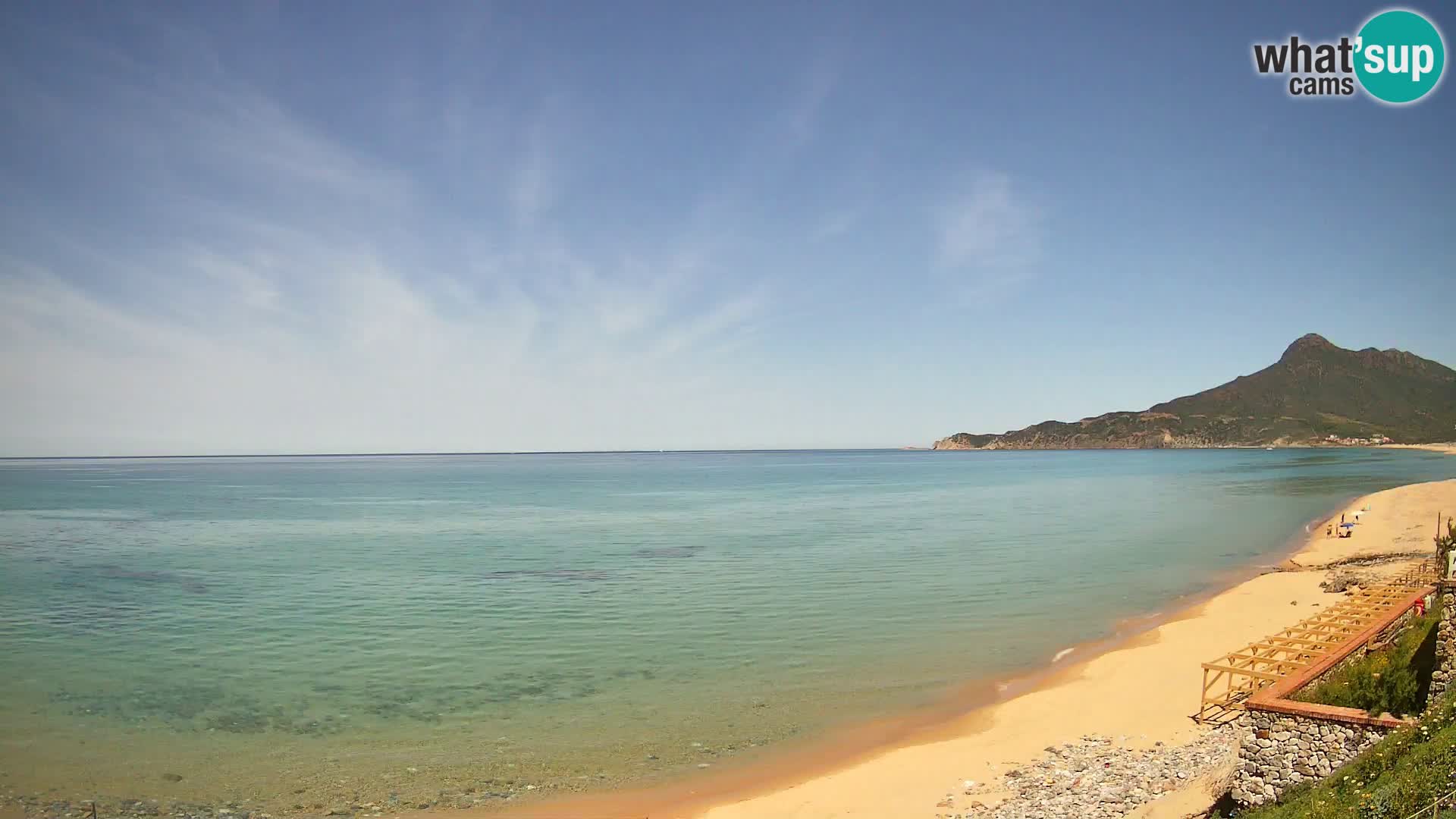 Web kamera Sardinija | Buggerru plaža San Nicolò