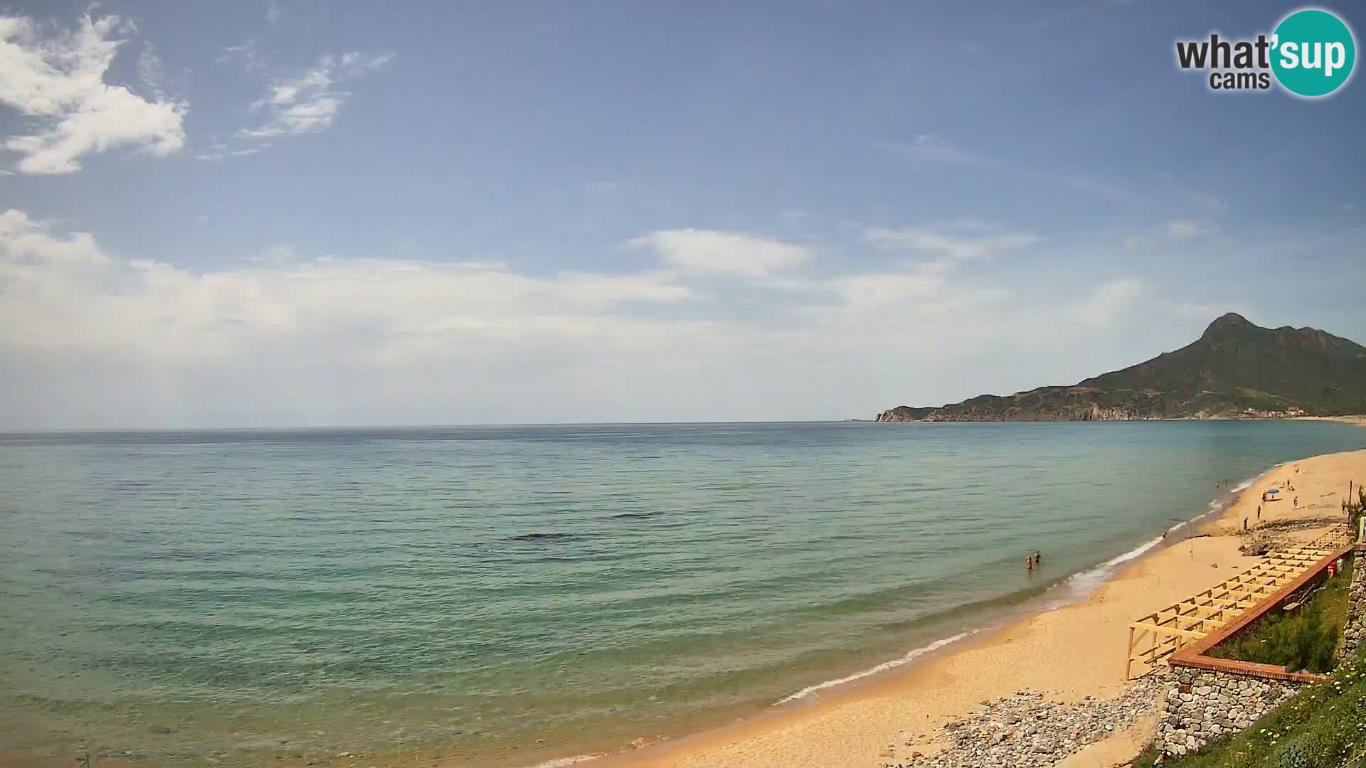 Webcam Sardinien | Buggerru San Nicolò Strand
