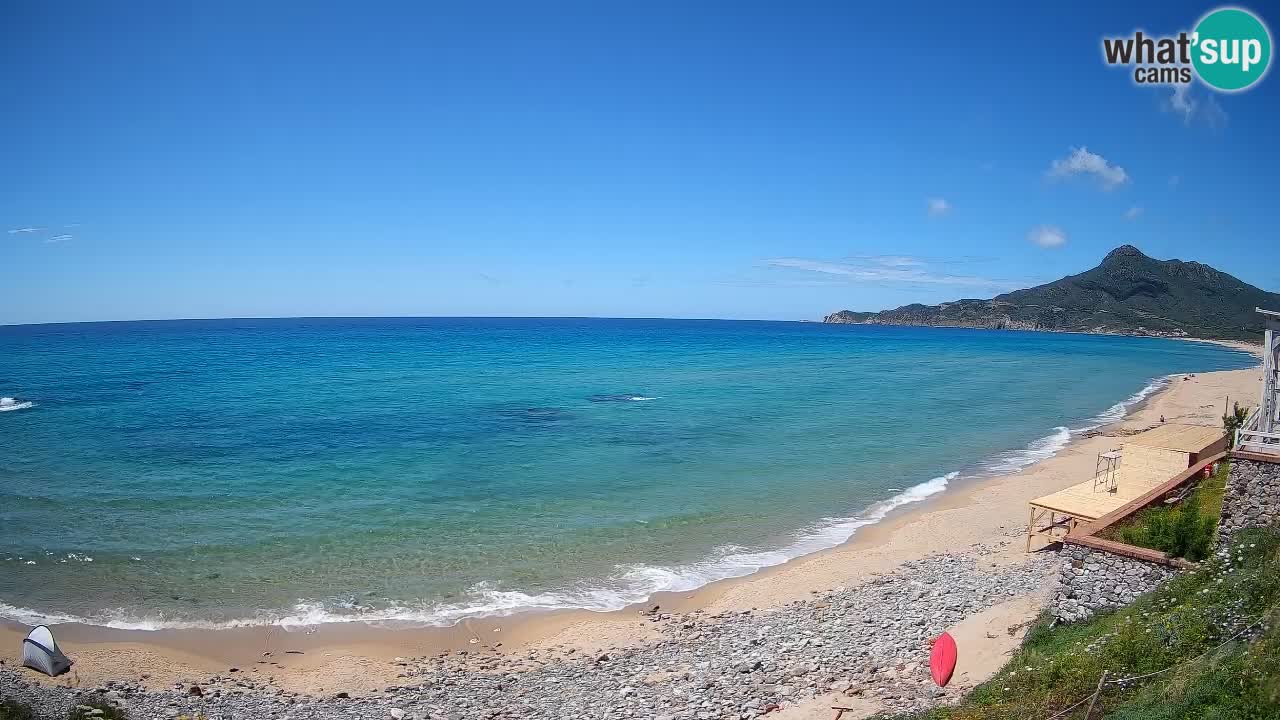 Web kamera Sardinija | Buggerru plaža San Nicolò