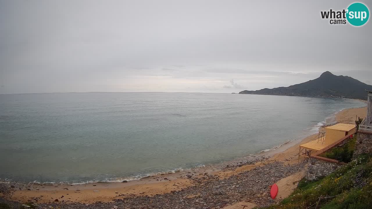 Spiaggia San Nicolò Buggerru webcam | Sardegna