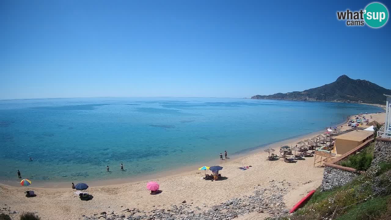 Web kamera Sardinija | Buggerru plaža San Nicolò