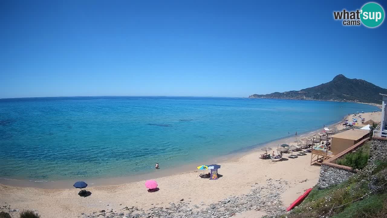 Web kamera Sardinija | Buggerru plaža San Nicolò