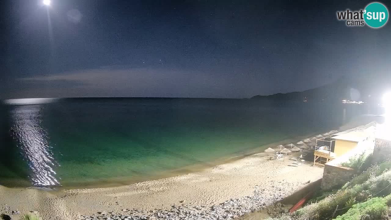 Spiaggia San Nicolò Buggerru webcam | Sardegna