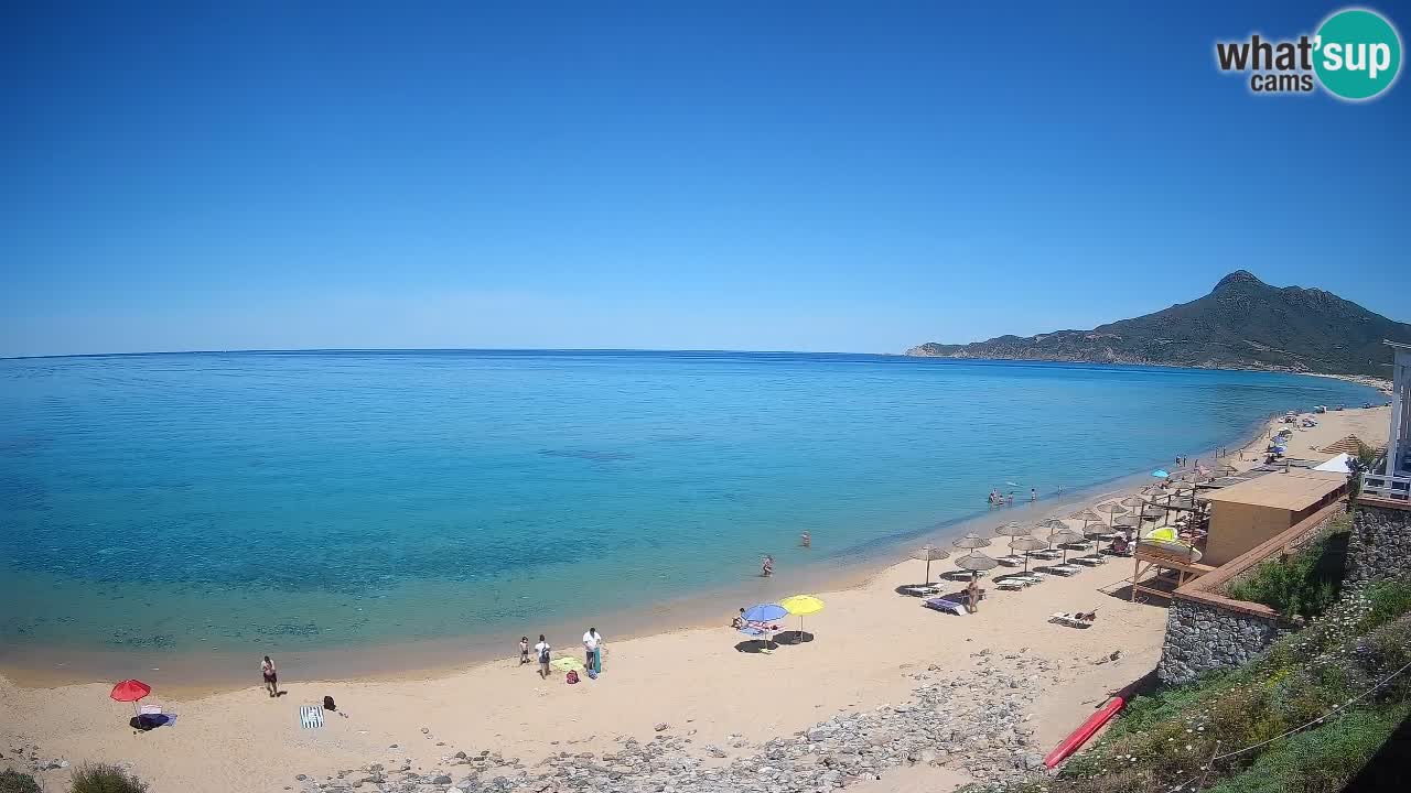 Webcam Sardaigne | Buggerru San Nicolò plage