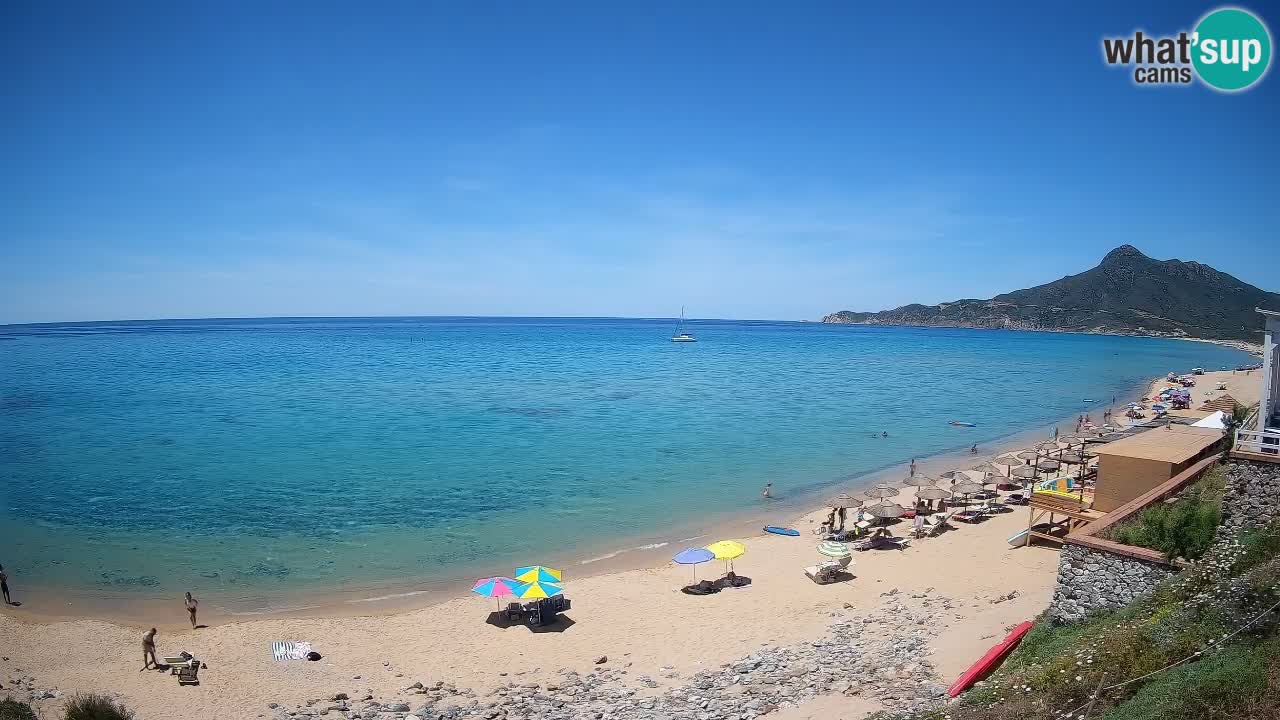 Webcam Sardaigne | Buggerru San Nicolò plage