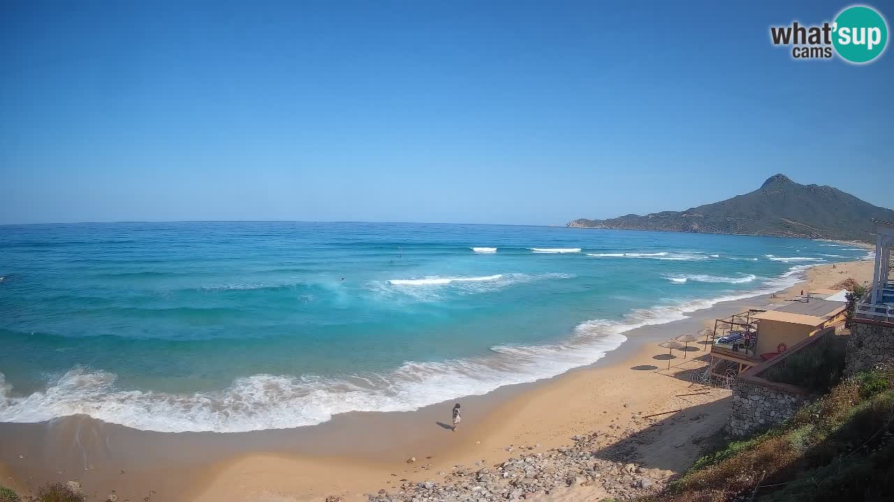 Webcam Sardinien | Buggerru San Nicolò Strand