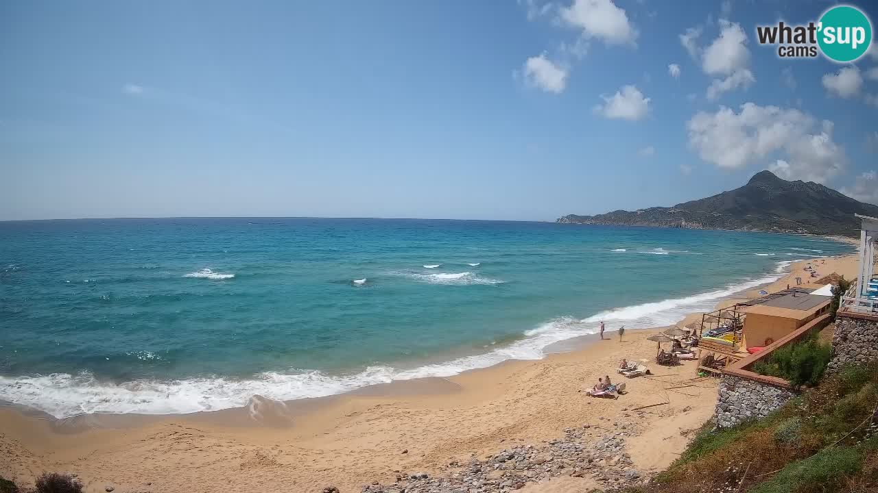 Web kamera Sardinija | Buggerru plaža San Nicolò