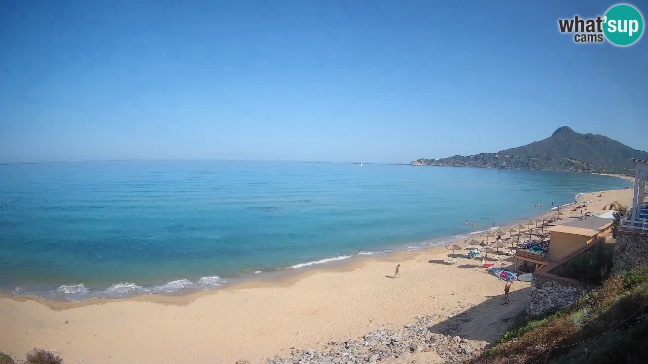 Webcam Sardinien | Buggerru San Nicolò Strand