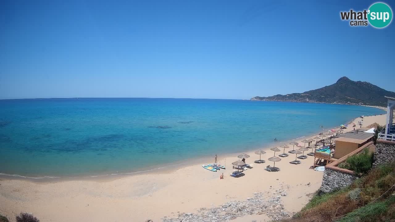 Web kamera Sardinija | Buggerru plaža San Nicolò