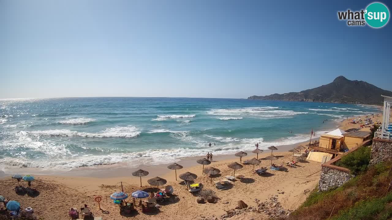 Webcam Cerdeña | Buggerru Playa San Nicolò