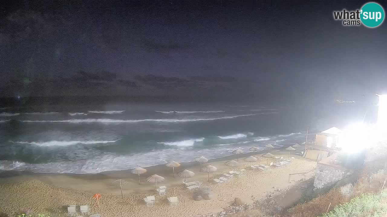 Spiaggia San Nicolò Buggerru webcam | Sardegna