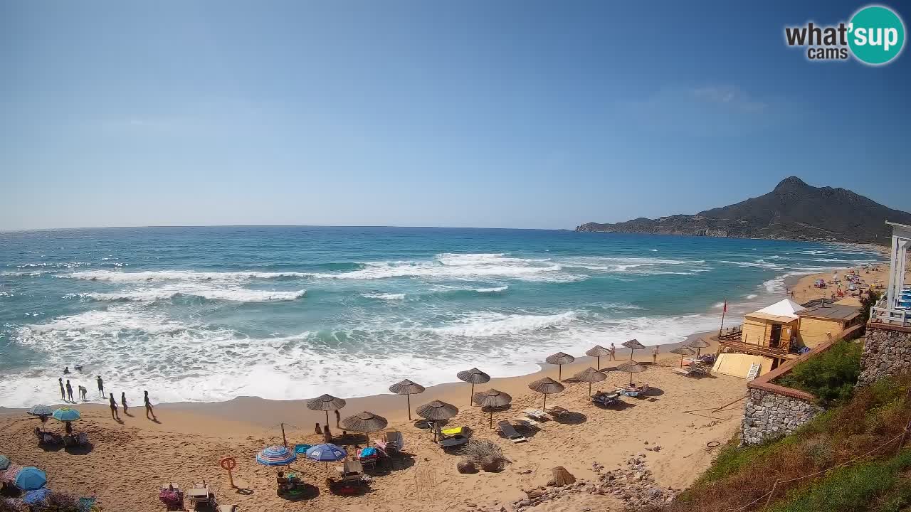 Webcam Buggerru San Nicolò beach | Sardinia