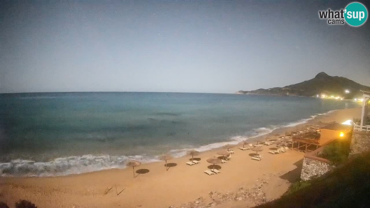Spiaggia San Nicolò Buggerru webcam | Sardegna