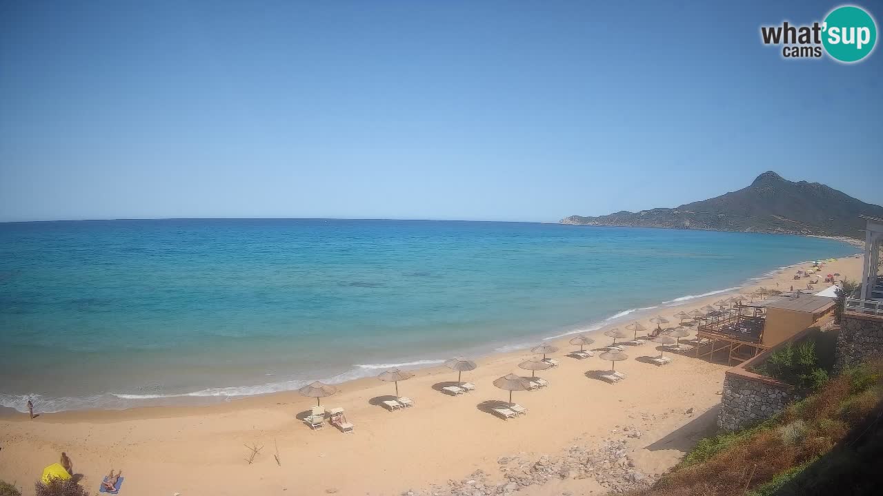 Webcam Sardinien | Buggerru San Nicolò Strand