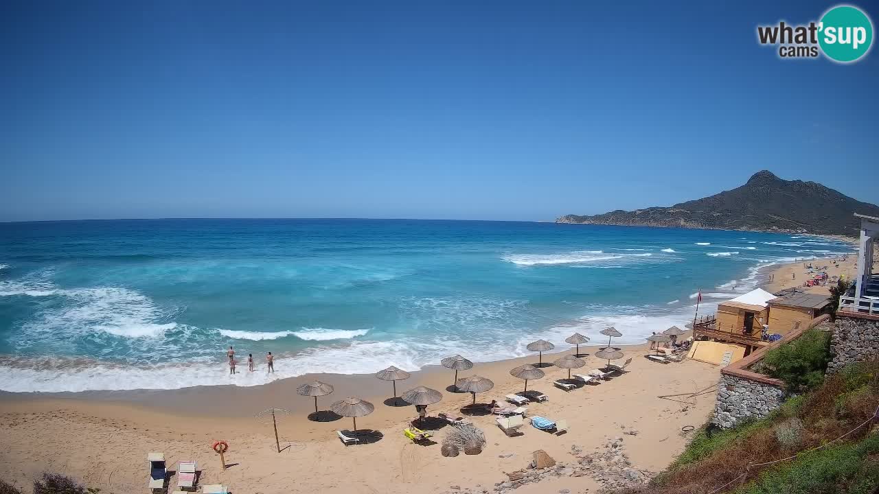 Web kamera Sardinija | Buggerru plaža San Nicolò