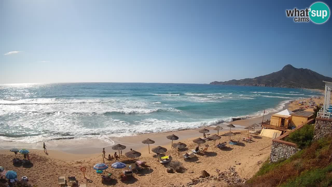 Web kamera Sardinija | Buggerru plaža San Nicolò