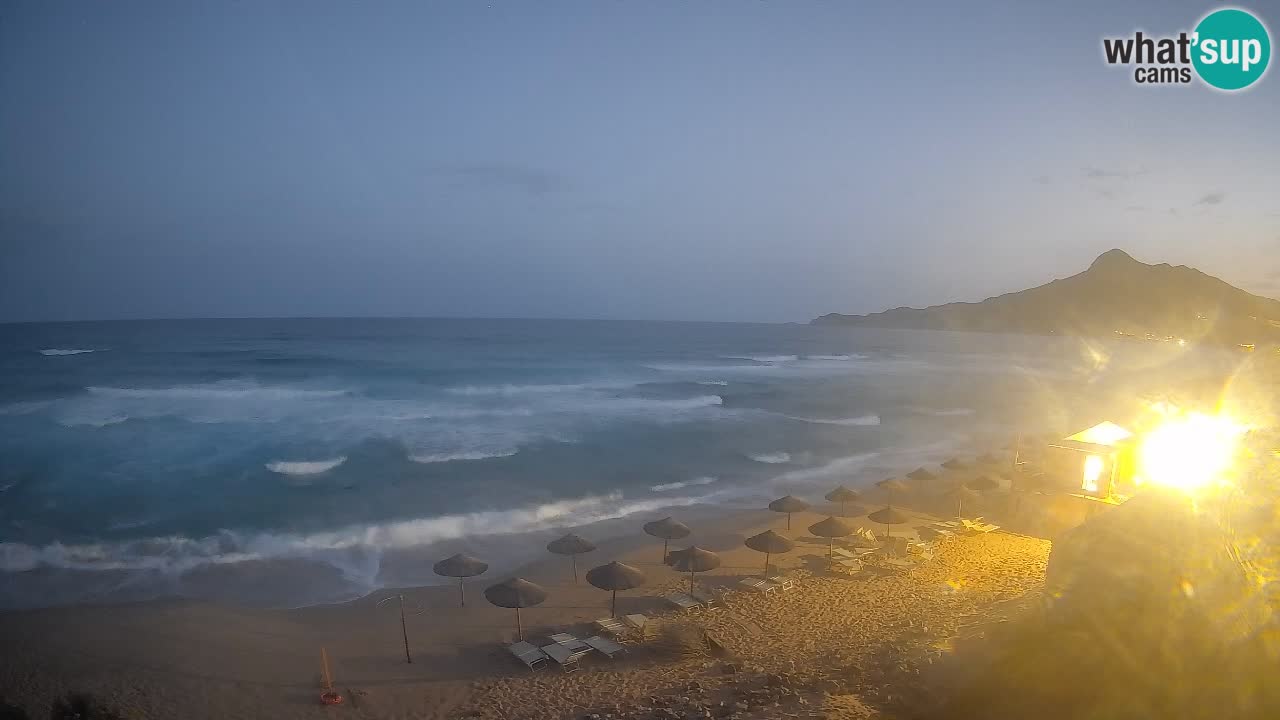 Spiaggia San Nicolò Buggerru webcam | Sardegna