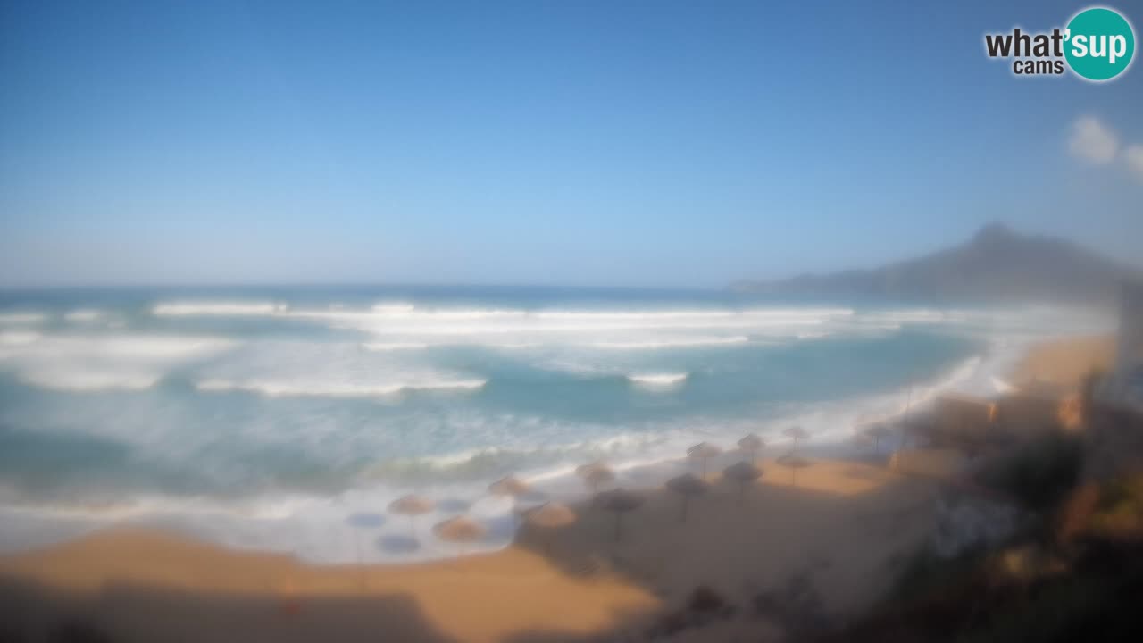 Spiaggia San Nicolò Buggerru webcam | Sardegna
