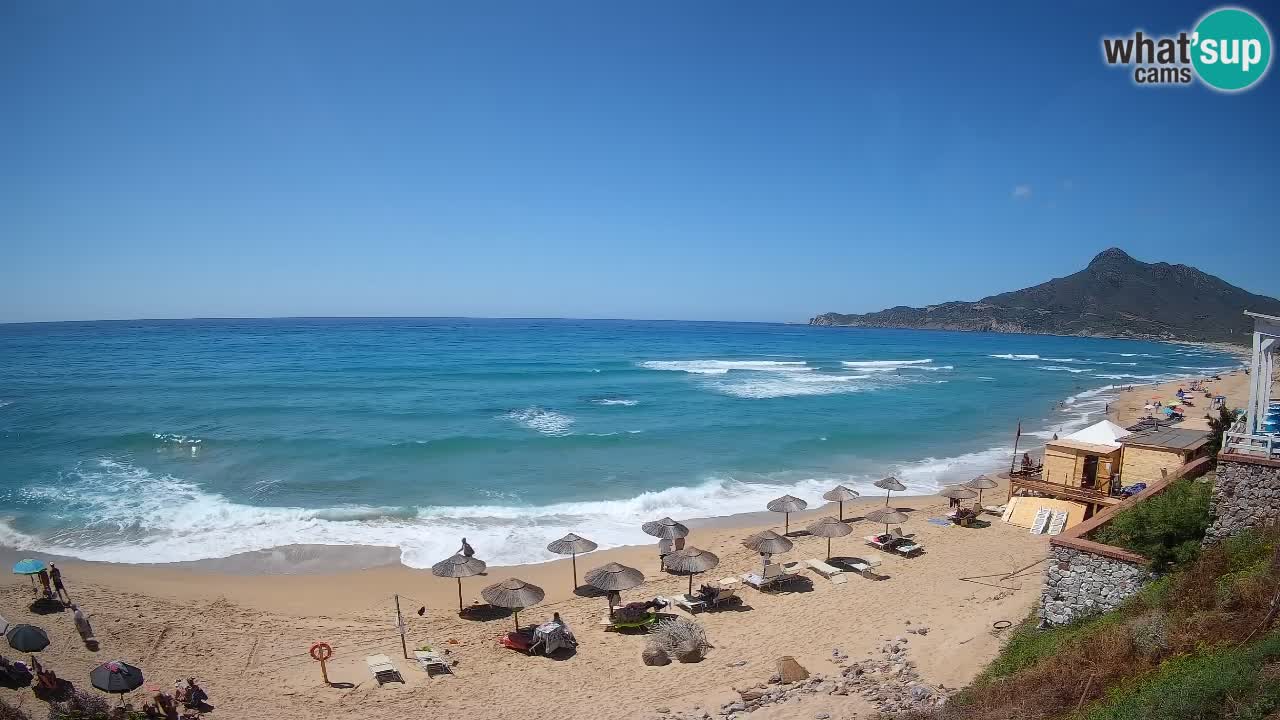 Webcam Sardinien | Buggerru San Nicolò Strand