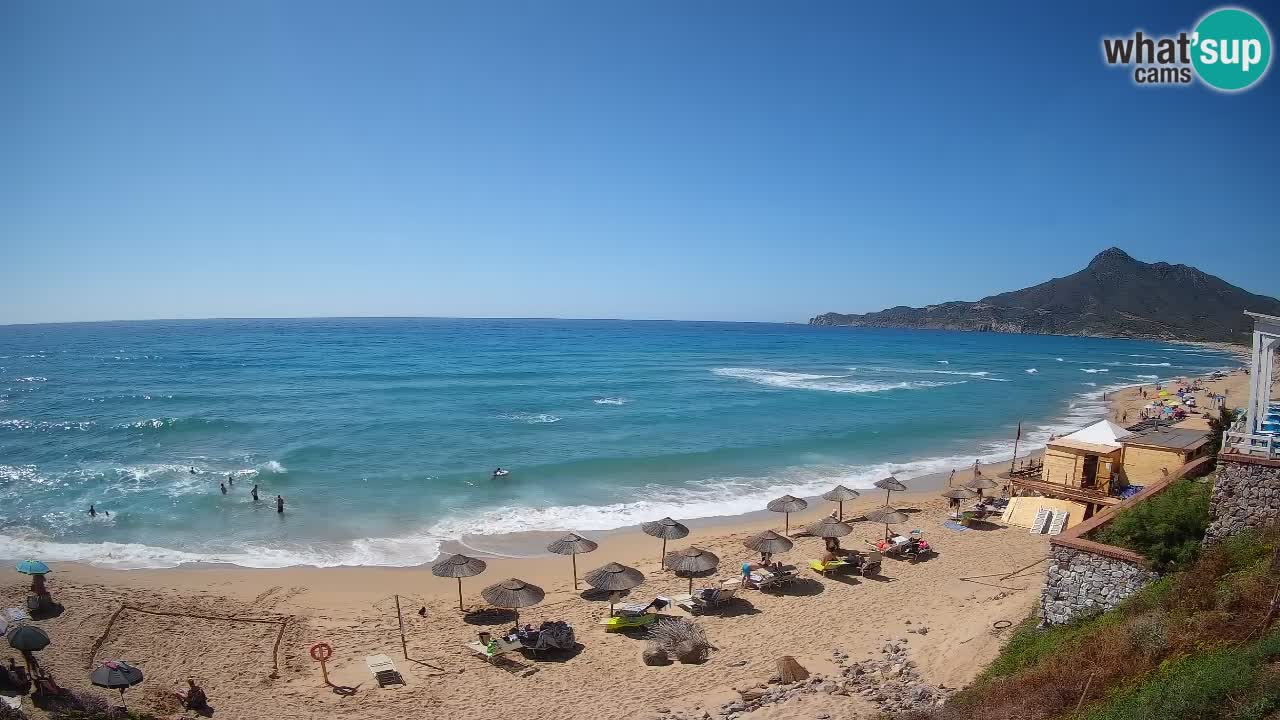 Webcam Sardinien | Buggerru San Nicolò Strand