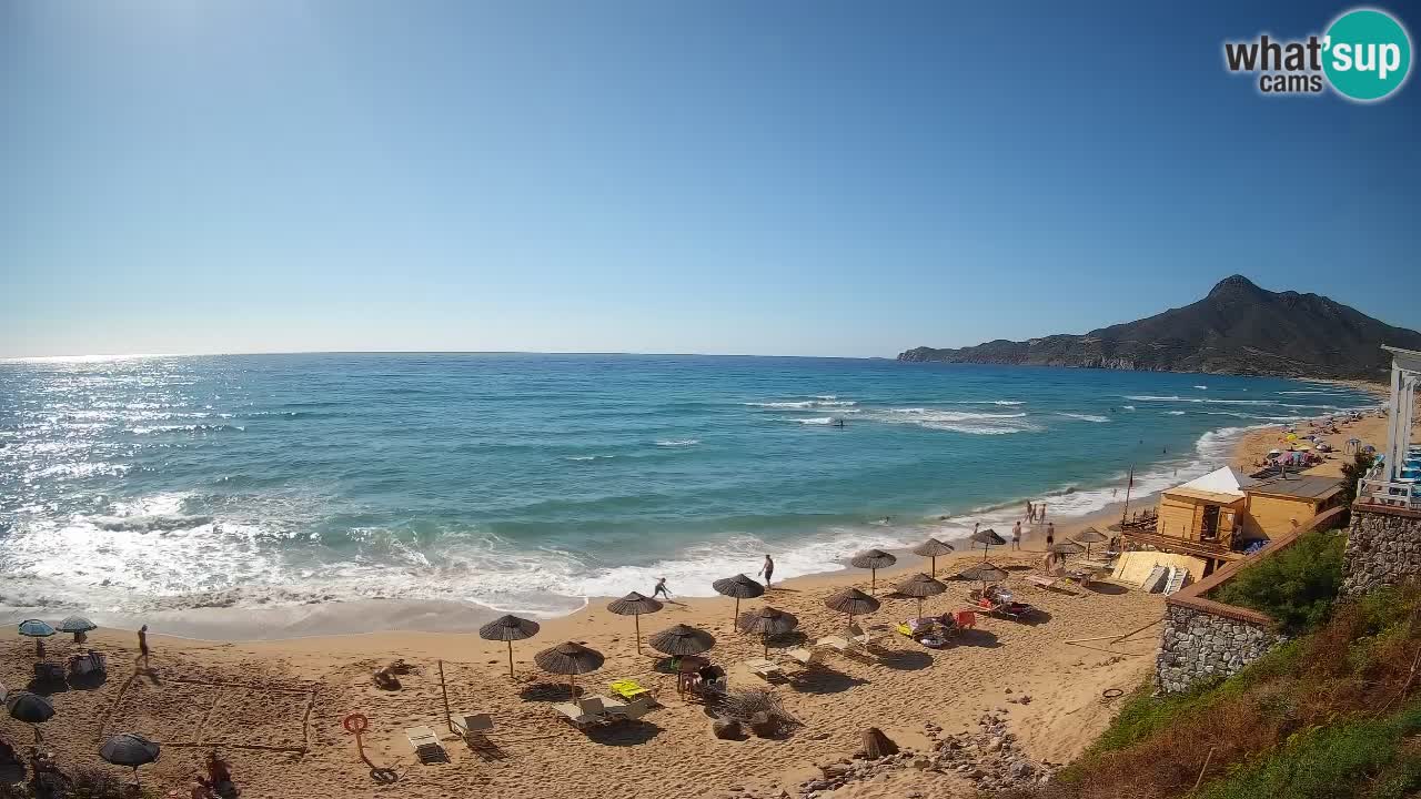 Webcam Sardinien | Buggerru San Nicolò Strand