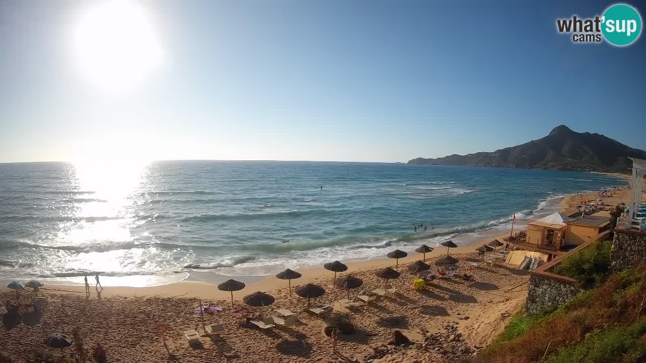 Webcam Sardinien | Buggerru San Nicolò Strand
