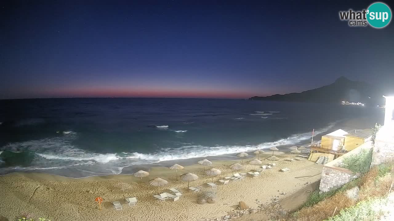 Spiaggia San Nicolò Buggerru webcam | Sardegna