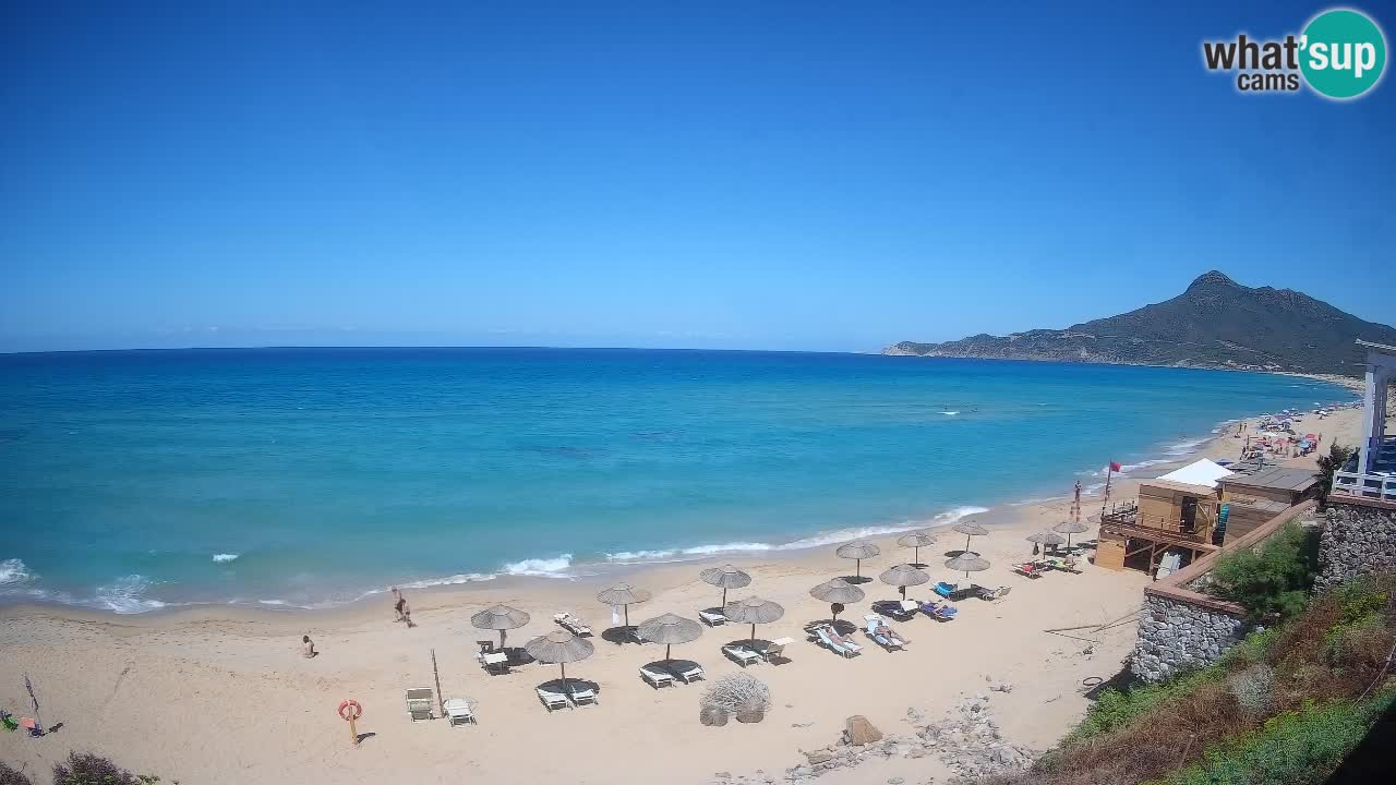Webcam Sardinien | Buggerru San Nicolò Strand