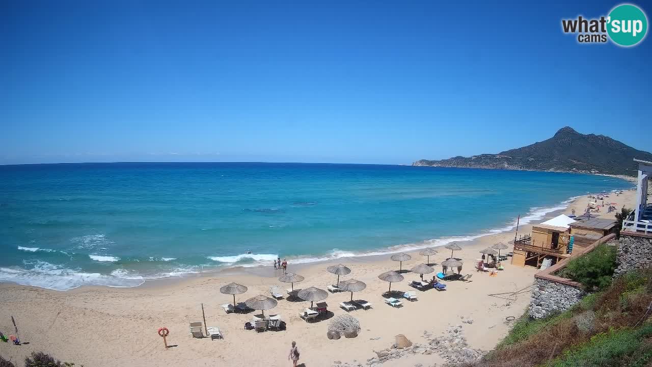 Webcam Sardinien | Buggerru San Nicolò Strand