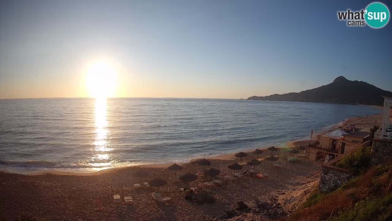 Spiaggia San Nicolò Buggerru webcam | Sardegna