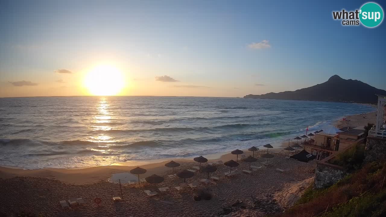 Spiaggia San Nicolò Buggerru webcam | Sardegna